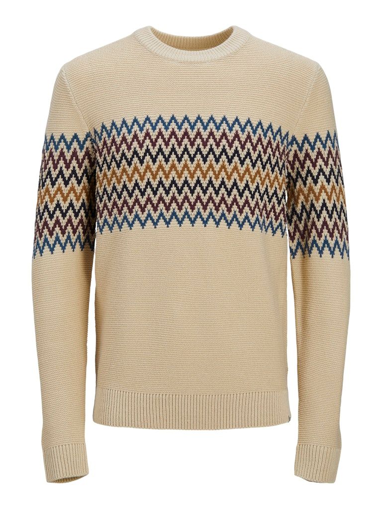 JORISLE KNIT CREW NECK XXL PEYOTE